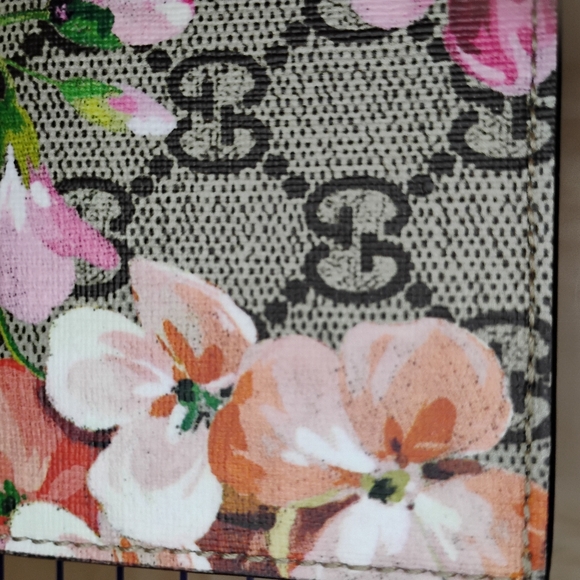 NIB Gucci Blooms Compact Wallet - Pink/Mauve - Picture 7 of 16